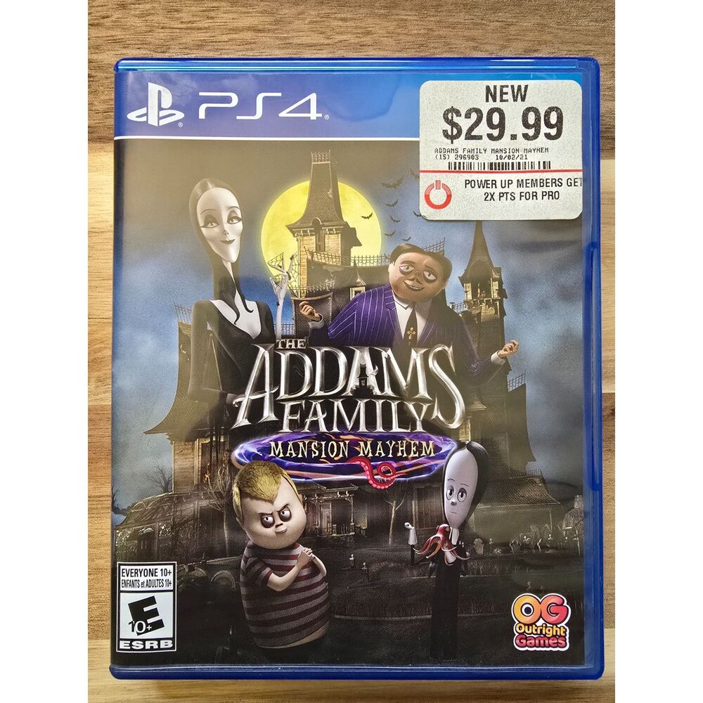 The Addams Family:Mansion Mayhem - PS4 Pre-Owned